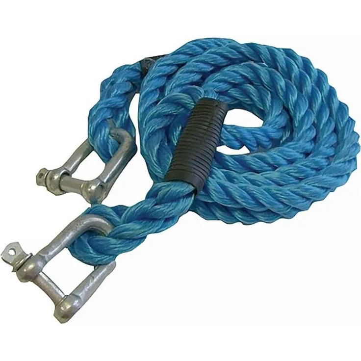 Auto-Abschleppseil 4000kg PP Schäkel/Schäkel L.400cm D.20mm
