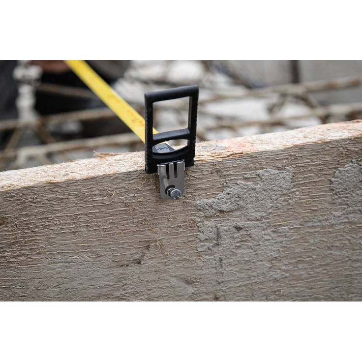 STABILA Rahmenbandmaß LBM 1000 STEEL, 50 m, Stahl-Messband mit metrischer Skala und NYLON-WRAP-Ummantelung, Universalhaken, bruchsicherer Rahmen, MID-Genauigkeit – Bild 11