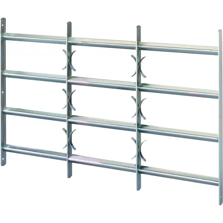 Alberts Fenstergitter Amsterdam 105 x 45x70 cm, galvanisch blau verzinkt