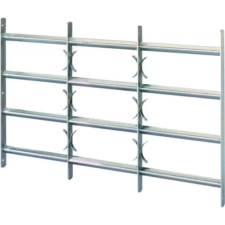 Alberts Fenstergitter Amsterdam 105 x 45x70 cm, galvanisch blau verzinkt