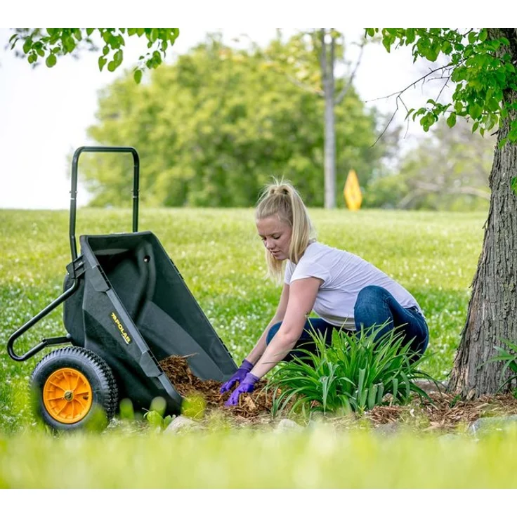 Polar Schubkarre Cub Cart schwarz 127x71 cm – Bild 4
