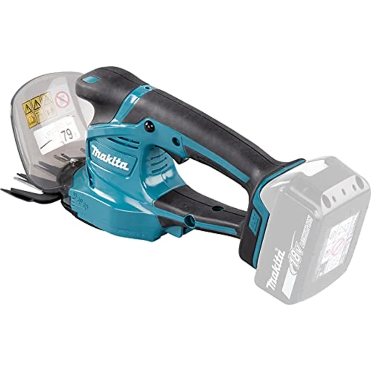Makita DUM111ZX Akku-Grasschere, 18 V Li-Ion LXT, Schnittbreite 11 cm, ohne Akku und Ladegerät, werkzeugloser Klingenwechsel – Bild 3