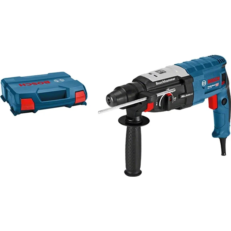 Bosch Professional Bohrhammer GBH 2-28 (880 Watt, mit SDS-Plus Aufnahme, bis 28 mm Bohr-Ø, Rückschlag-Schutz, im Koffer) – Bild 6