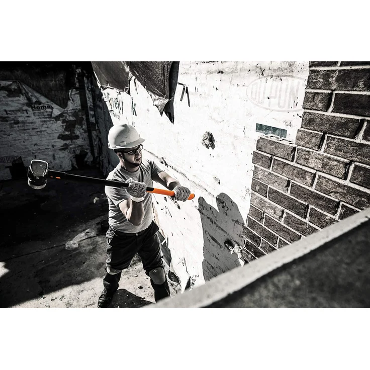 Fiskars XL (1020164) Vorschlaghammer IsoCore zum Eintreiben von Holzpfählen oder Abbrucharbeiten, Länge: 92 cm, Gewicht: 5,67 kg, Schwarz-Orange, 1020164 - Preisvergleich – Bild 3