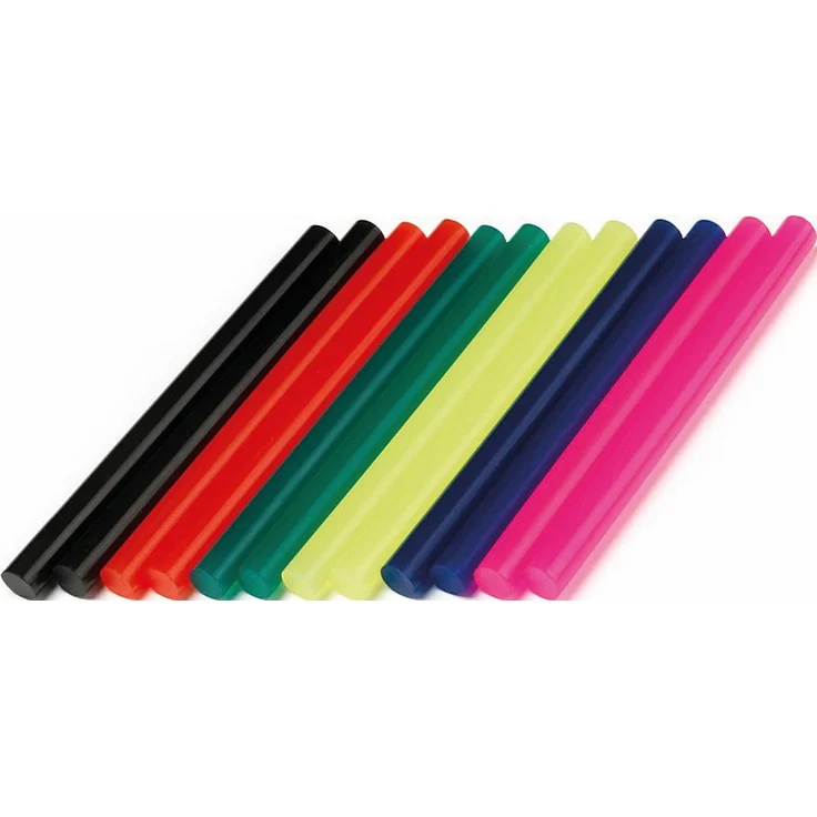 Dremel GG05 Heißklebesticks 7mm 100mm Verschiedenfarbig sortiert 65g 12St. - Preisvergleich – Bild 1