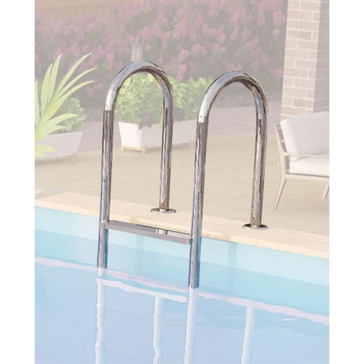 Karibu Pool Modell 1A Classic inkl. KDI Holzdeck & Edelstahlleiter 415 x 120 cm – Bild 5