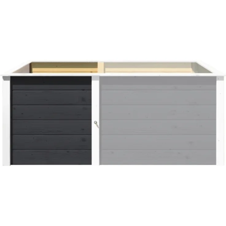 Ergänzungssatz Hochbeet Modular 21 mm anthrazit, 67 cm