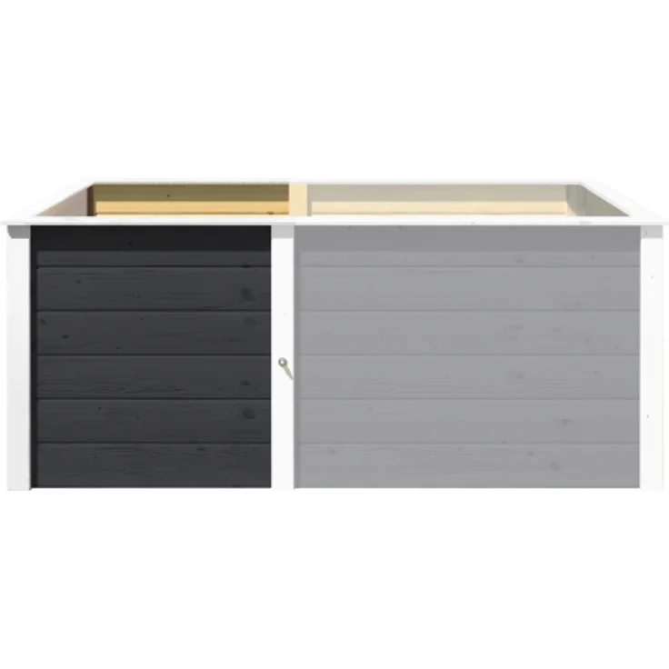 Ergänzungssatz Hochbeet Modular 21 mm anthrazit, 67 cm – Bild 1