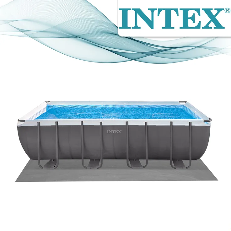 Intex Bodenschutzplane Frame Pool Set Ultra Quadra 549 x 274 x 132 cm