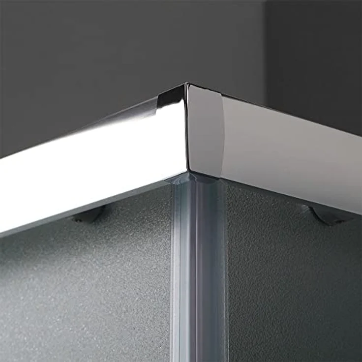 Quadratische Duschkabine 80 × 80 Modell Giada Mit Mattem 6 Mm Kristallglas – Bild 7
