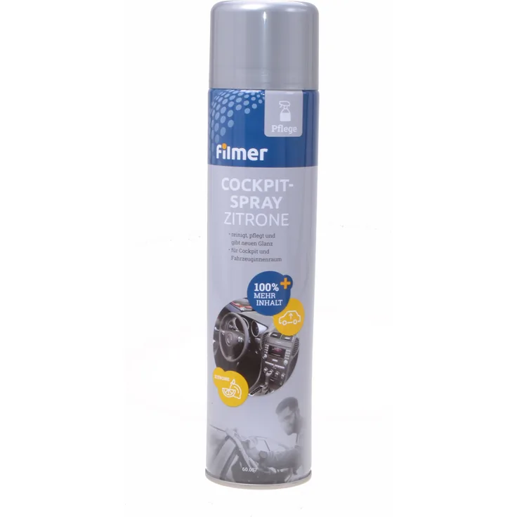 Filmer 60057 Cockpitspray Zitrone 600 ml