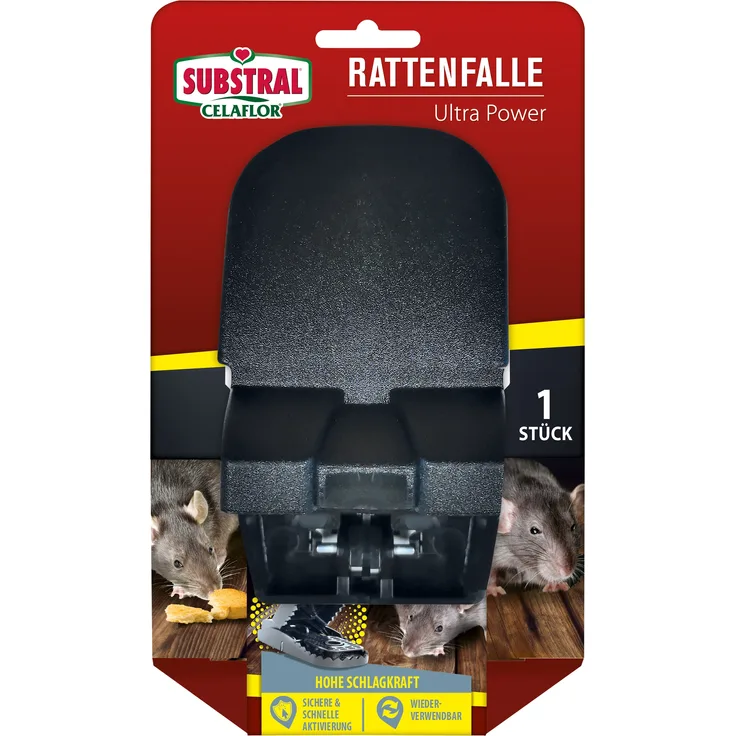 SUBSTRAL Celaflor Rattenfalle Ultra Power, 1 Stück
