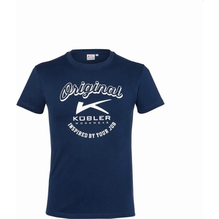 Kübler SHIRTS T-Shirt Print, Farbe: dunkelblau, Größe: M 51286244