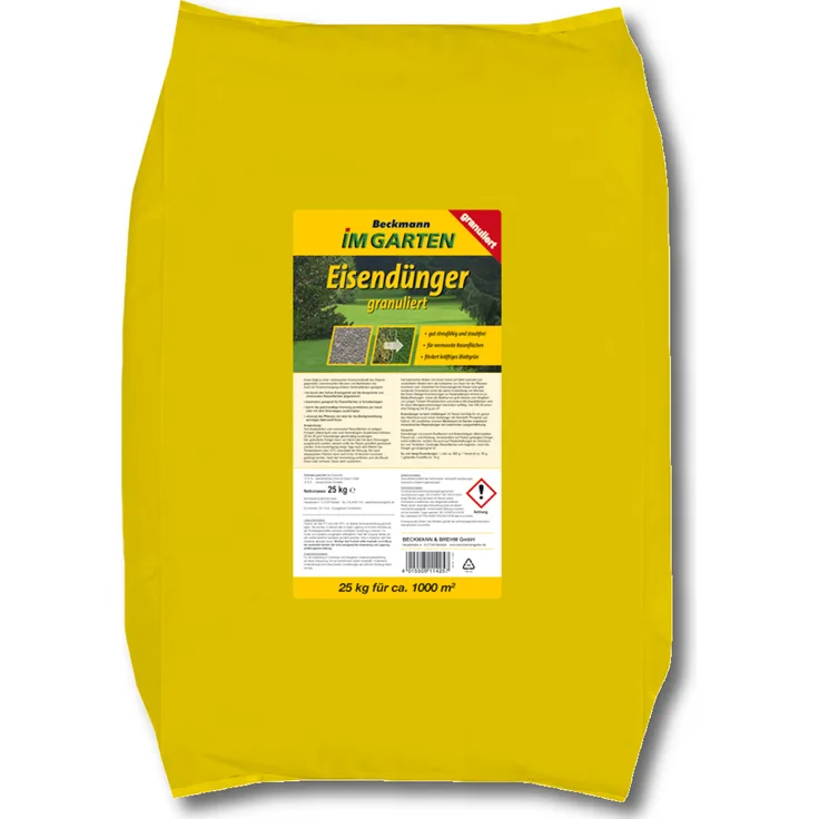 BECKMANN PROFI Eisendünger granuliert, 25 kg