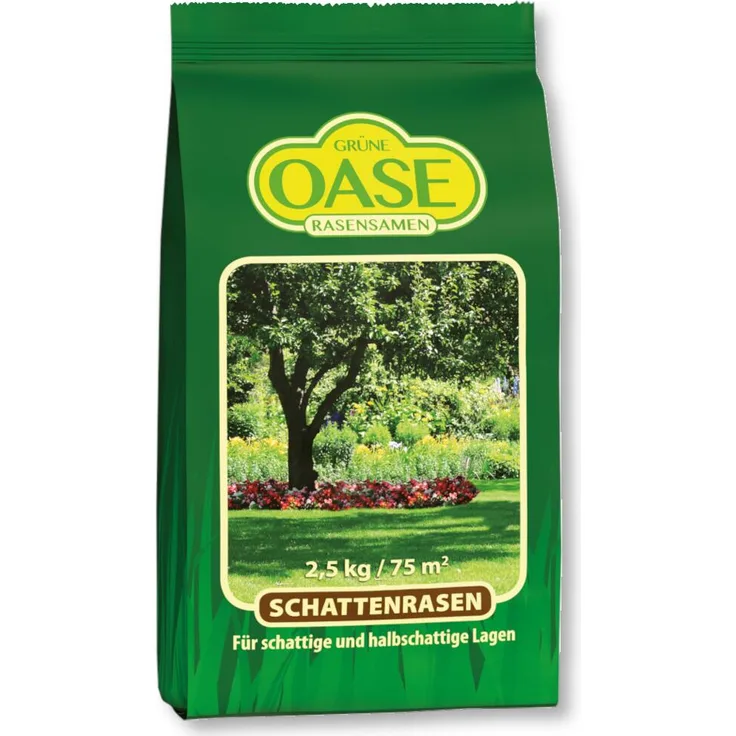Grüne Oase Rasensamen Schattenrasen, 2,5 kg