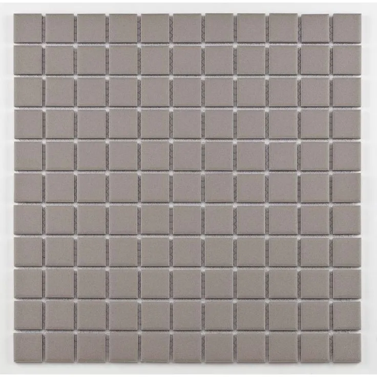 KNG Mosaikfliese Mini 30 x 30 cm hellgrau Steinmaß: ca. 2,5 x 2,5 cm