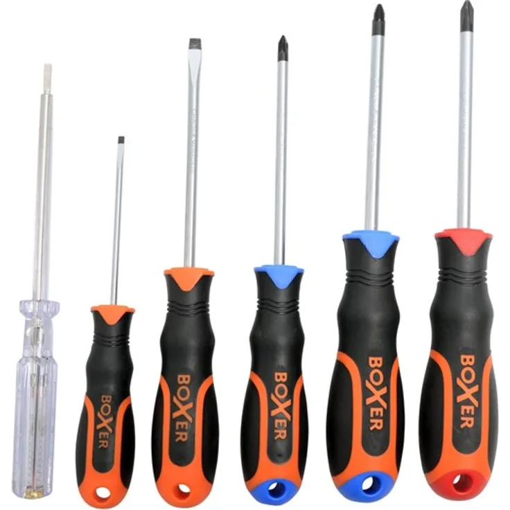 Boxer Screwdriver set 6 pieces