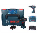 Bosch Professional GSB 18V-55 Professional Akku Schlagbohrschrauber 18 V 55 Nm Brushless + 1x Akku 2,0 Ah + L-Boxx - ohne Ladegerät