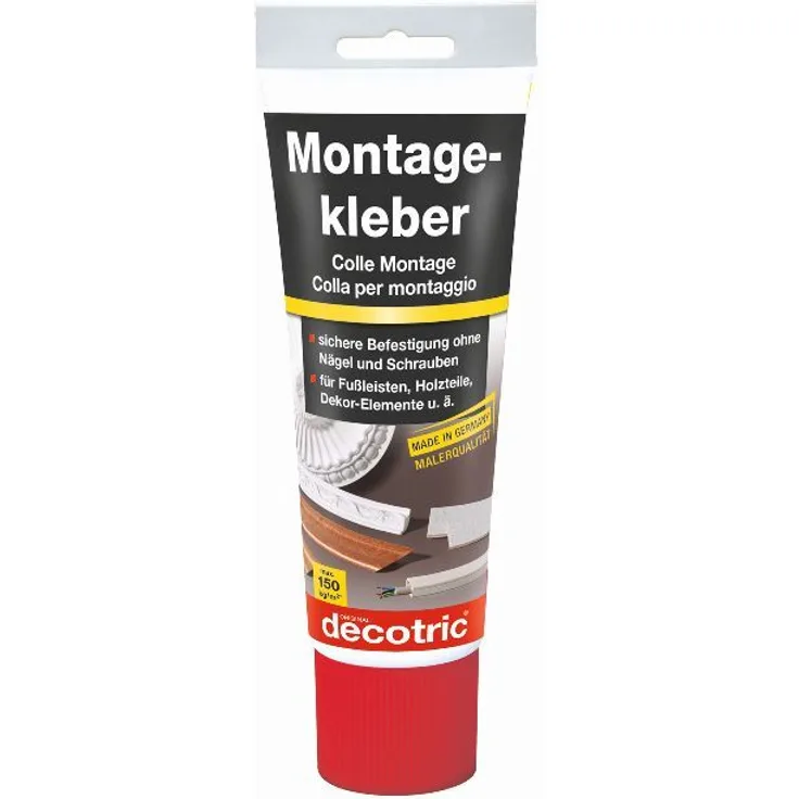 Decotric Montage- und Universalkleber 300 g, lösemittelfrei