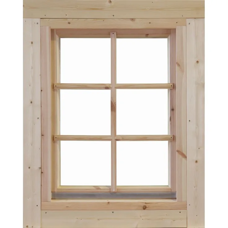 Wolff Finnhaus Gartenhaus Einzel-Fenster Marit 28 ISO
