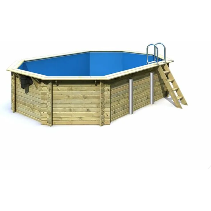 Karibu Pool Bali 4 oval ohne Zubehör