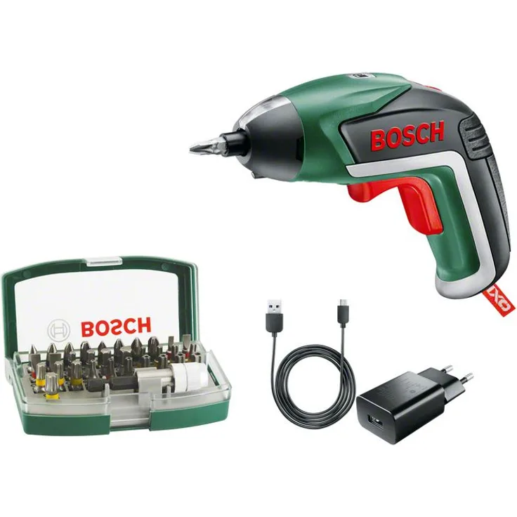 Bosch IXO 5 Akkuschrauber mit 32tlg. Bit-Set