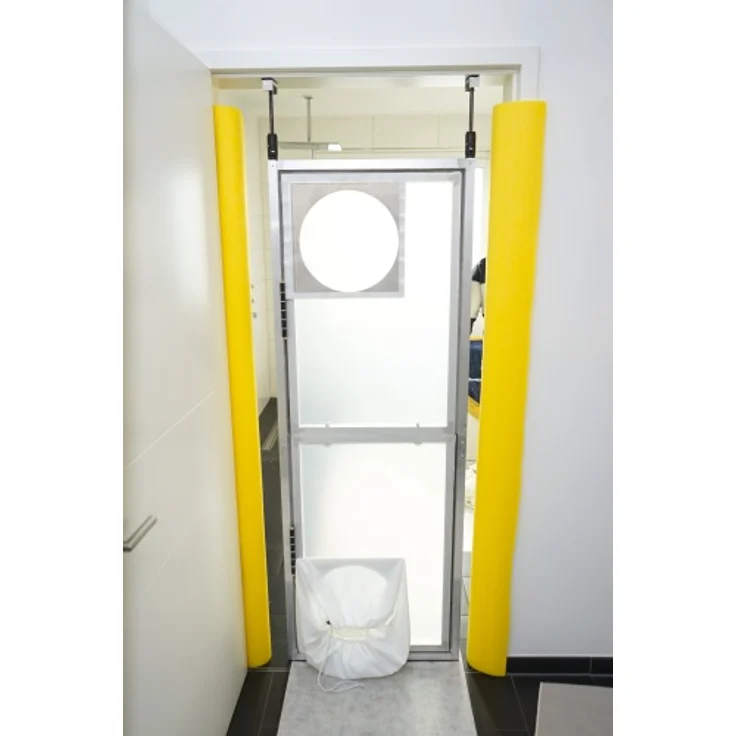 Scorprotect ® Türrahmen-Klemmschiene signalgelb Universalklemmschiene 100 bis 250 mm ( 2x 1m Stücke) – Bild 12