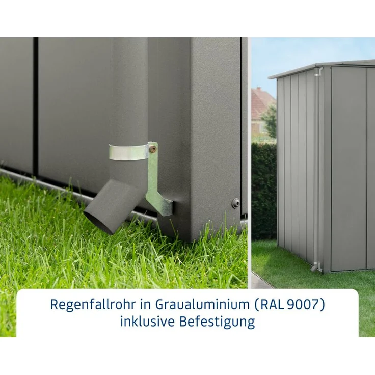 Hörmann EcoStar Fallrohr, RAL9007 - Preisvergleich – Bild 2