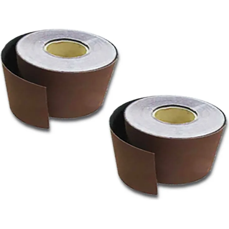 2 Rollen Klett Schleifpapier 115mm x 10m Rollenschleifpapier P40