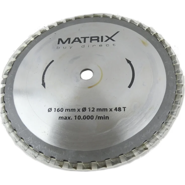 MATRIX Sägeblatt Ersatzsägeblatt für Tischkreissäge TST 1500-160 Duo Power – Bild 1