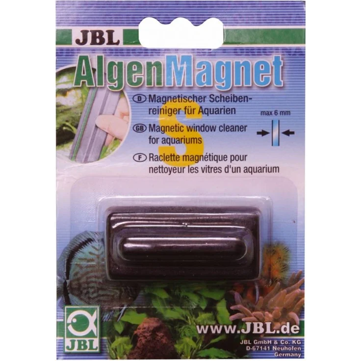 JBL Algenmagnet Scheiben-Reinigungsmagnet für 6  mm Aquarienscheiben – Bild 1