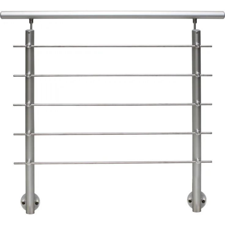 Treba Geländer-Set Aluminium AB5, eloxiert seitliche Montage