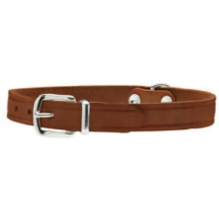 Hunter Hunde-Halsband Aalborg cognac S – Bild 1