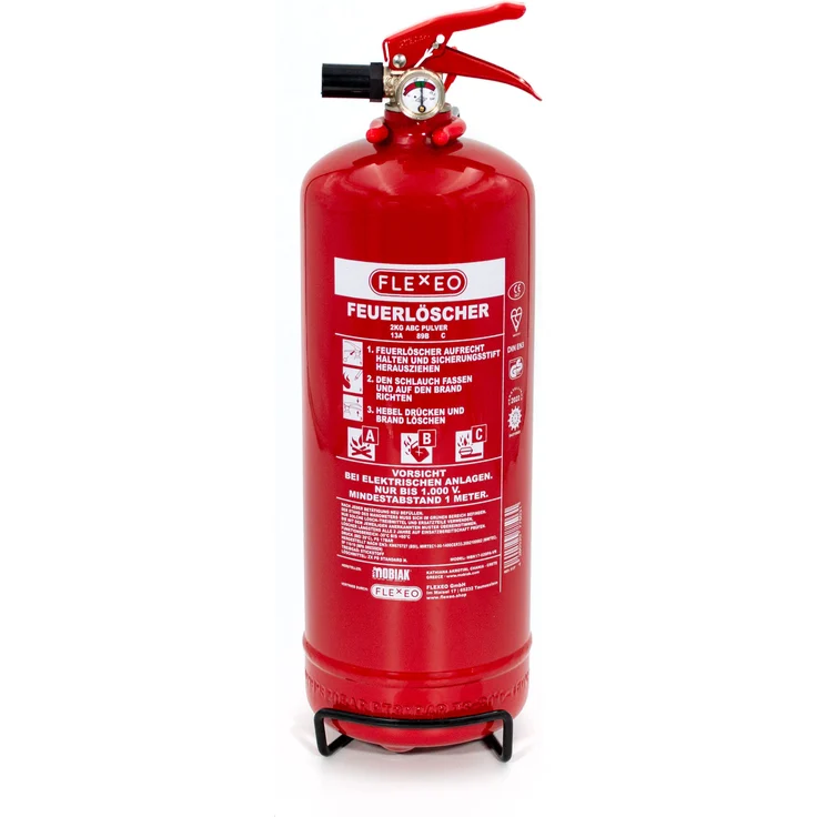 ABC Pulver Feuerlöscher, 2 kg - Preisvergleich – Bild 1