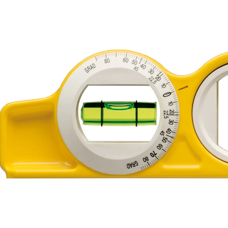 STABILA Magnet-Wasserwaage Type 81 SV REM W360 Torpedo mit Tasche, 25 cm, Alu-Gussprofil, Seltenerd-Magnetsystem, 1 Sechsring-Horizontal-/ 1 Vertikal-/ 1 Winkel-Libelle, Made in Germany – Bild 10