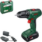 Bosch Home and Garden Easydrill 18V-38 Akku-Bohrschrauber 1x 2Ah Akku und Ladegerät im Transportkoffer
