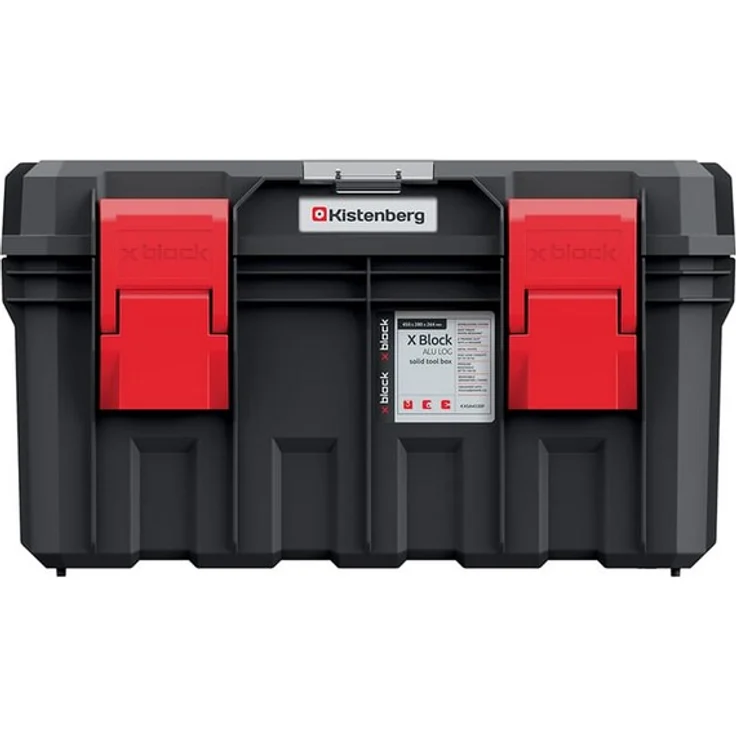 Kistenberg S Block Pro Werkzeugkiste Werkzeugkoffer  Maschinenkoffer Werkzeugbox Werkstattkasten Box Toolbox S Block Pro 450 x 280 x 264 mm – Bild 2