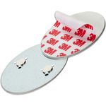 Magnetic Mount Magnethalterung für Rauchmelder ab 7 cm Ø selbstklebend Silber 1 Stück
