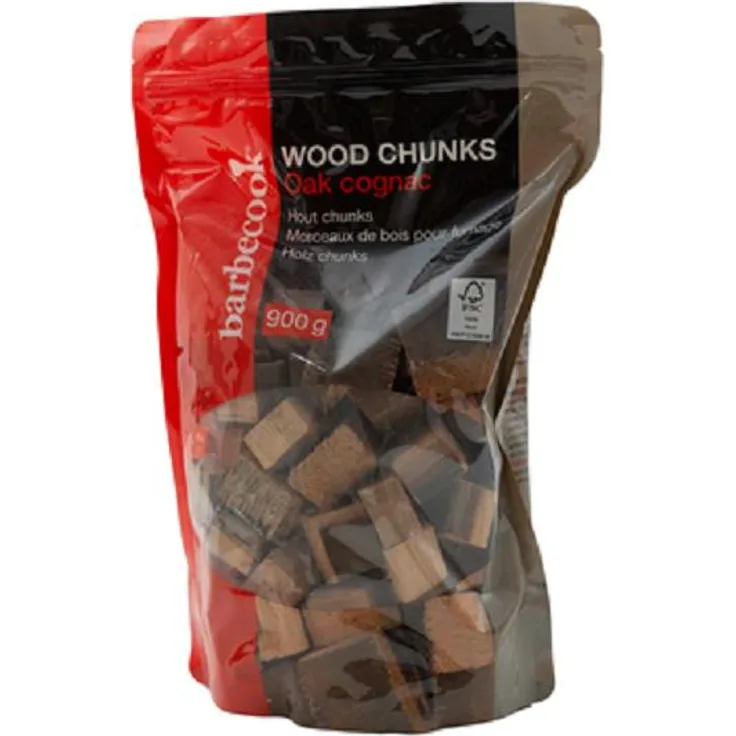 Barbecook Holz Chunks Eiche Cognac