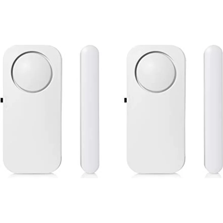 Smartwares Tür-/Fensteralarm SMA-40251 Weiß 2er Set 90 dB SMA-40251 – Bild 1
