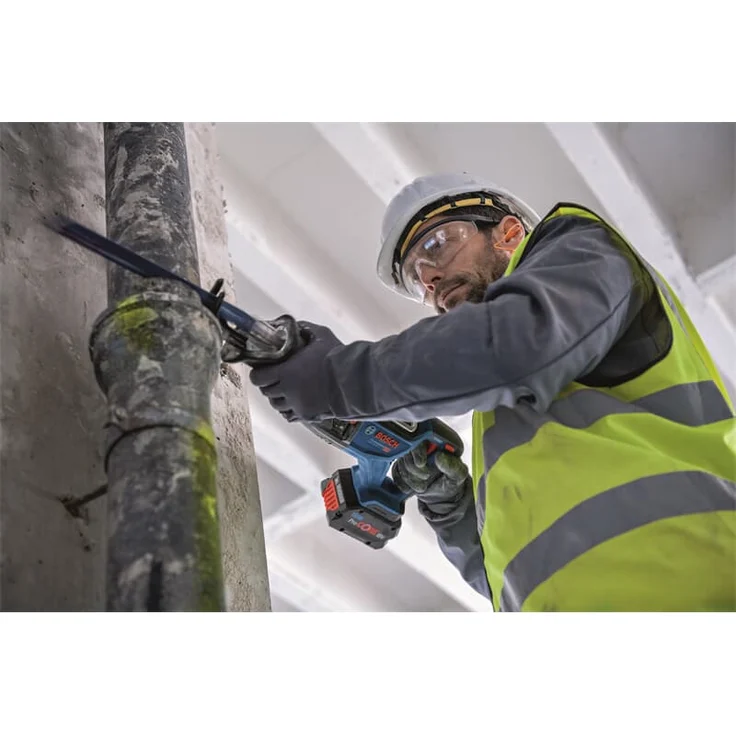 Bosch Professional GSA 18V-28 Akku-Säbelsäge BITURBO 1100 W 2 Akku ProCORE18V 5.5Ah, Ladegerät und L-BOXX – Bild 5
