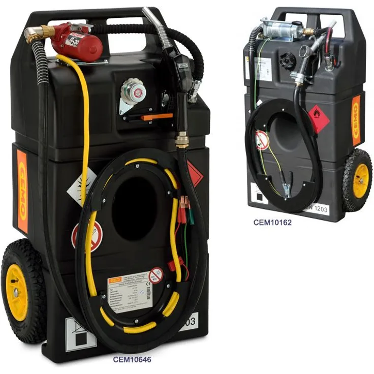 Cemo MO Kraftstoffrolley Ex0 95 Liter "Ex0 mit Elektropumpe"