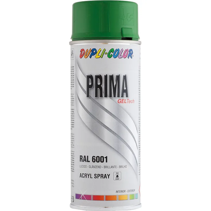 Dupli-Color Lackspray Prima 400ml, smaragdgrün glänzend - RAL 6001