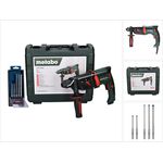 Metabo KHE 2445 Kombihammer 800 W 2,4 J SDS plus + 5 tlg. Hammerbohrer Set + Koffer