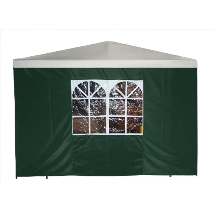 TPFGarden TPFGarden Seitenwand Pavillon mit Fenster 3x3m, Wasserabweisend, Farbe: Bordeaux