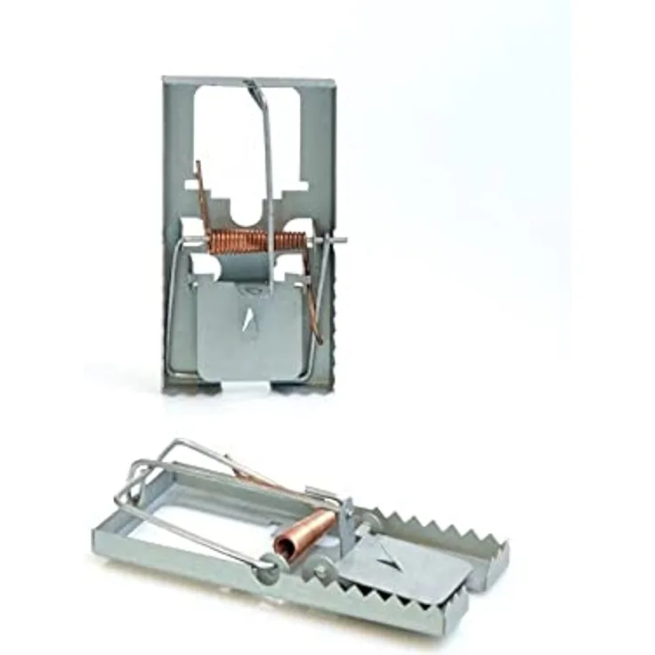 Metallmausefalle im 2er Set