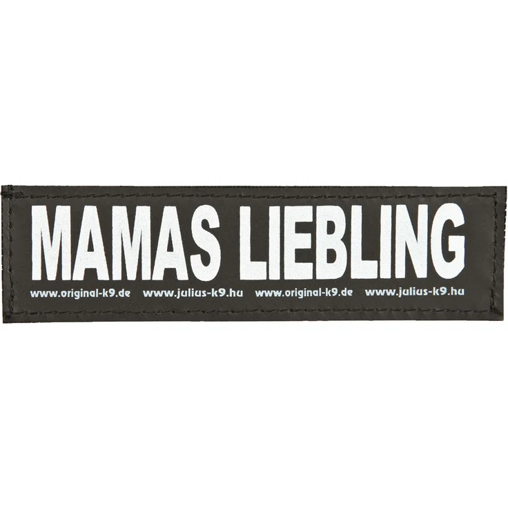 Julius-K9® Klettsticker Größe XS bis L S MAMAS LIEBLING – Bild 1