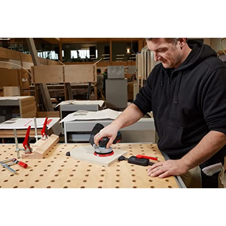 Bessey Waagrecht Schraubzwinge Niederzugspanner 2er Set WNS-Set-MFT für Multifunktionstische – Bild 4