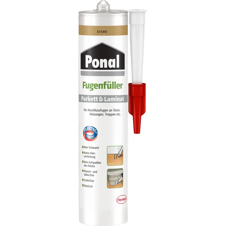 Ponal Parkett & Laminat Fugenfüller 280 ml eiche – Bild 1