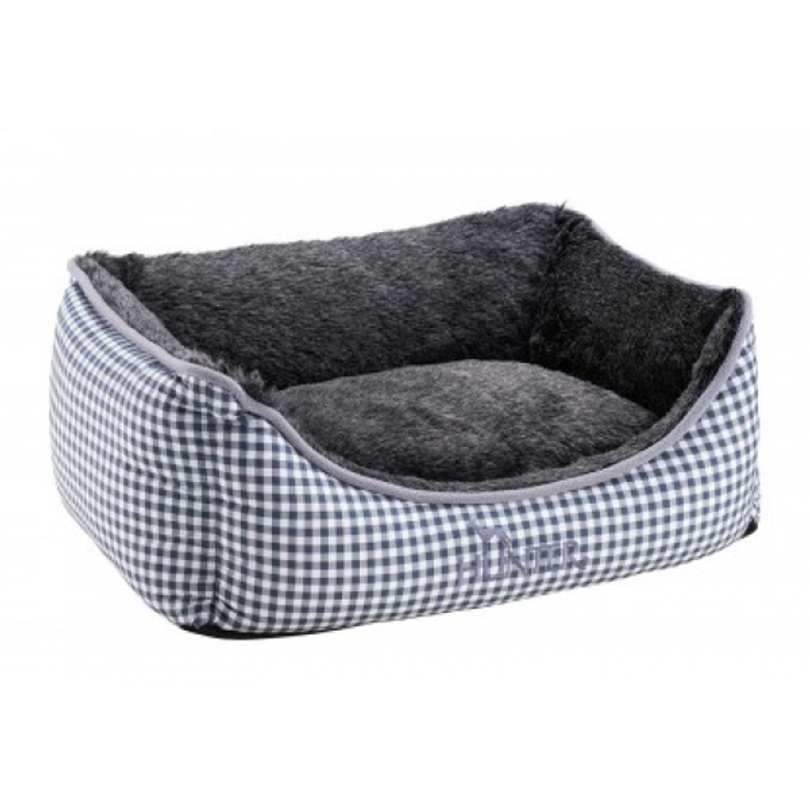 Hunter Hunde-Sofa Astana grau S – 60x45 cm